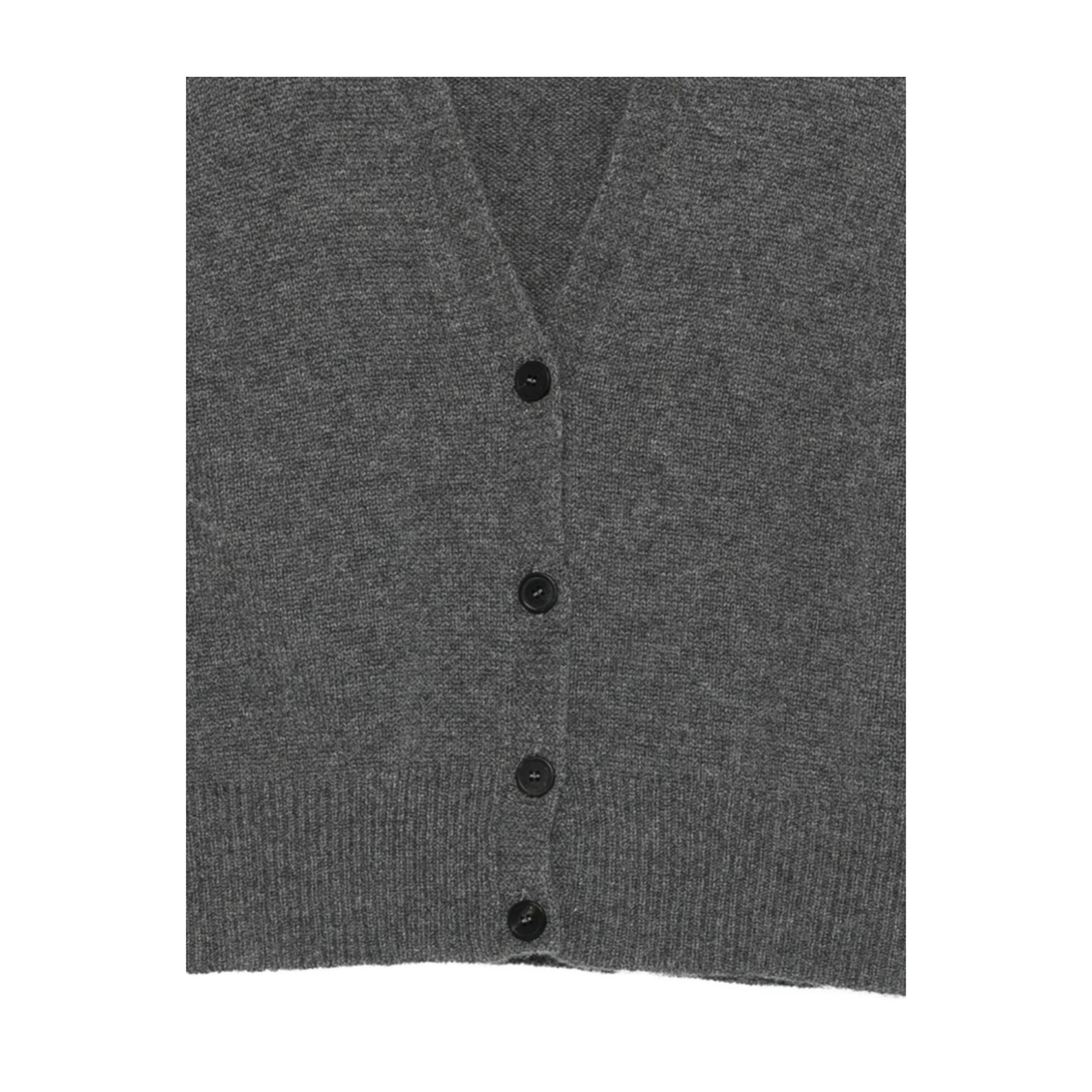Icon Single-Breasted Waistcoat in Plain-Knit Cashmere