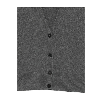 Icon Single-Breasted Waistcoat in Plain-Knit Cashmere
