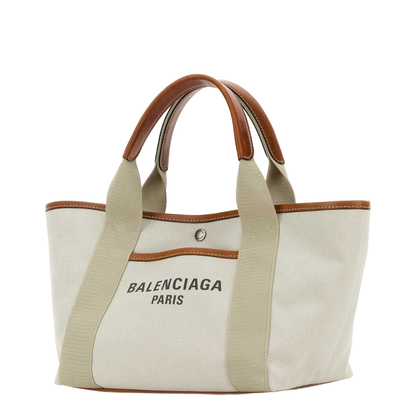 Sand Canvas Small Biarritz Shopping Bag