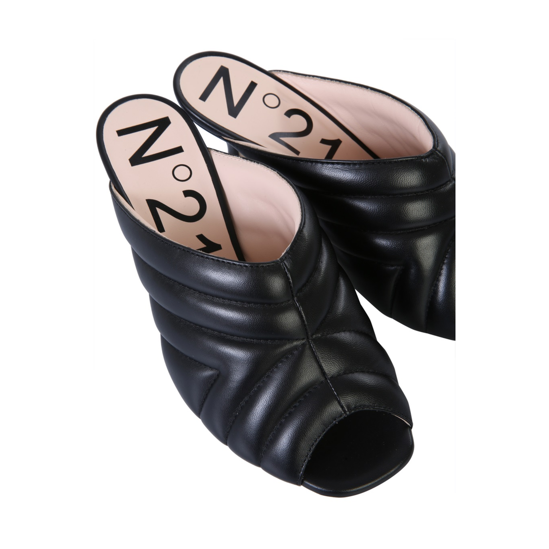 MAYFEYR - N°21 - Chevron Pattern Mules - N220I804201570999