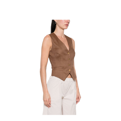 MAYFEYR - Elisabetta Franchi - Sweaters Leather Brown - GL00862E2600