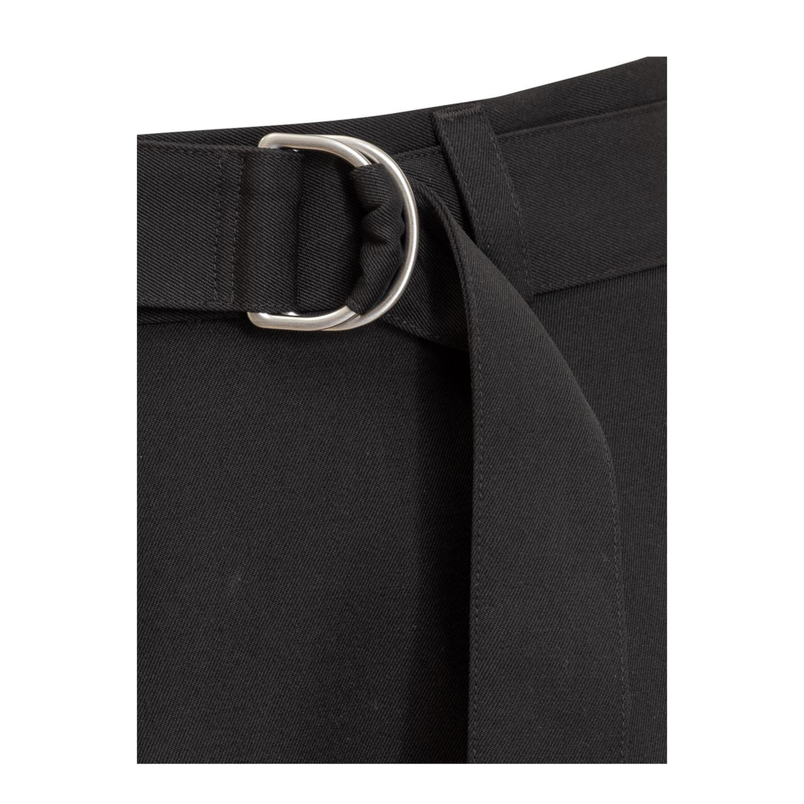 Sharp Wool Gabardine Trousers