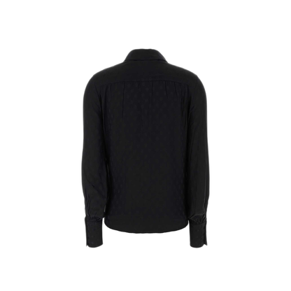 MAYFEYR - Isabel Marant - Black Stretch Silk Shirt - CH0133FCC4J04I01BK