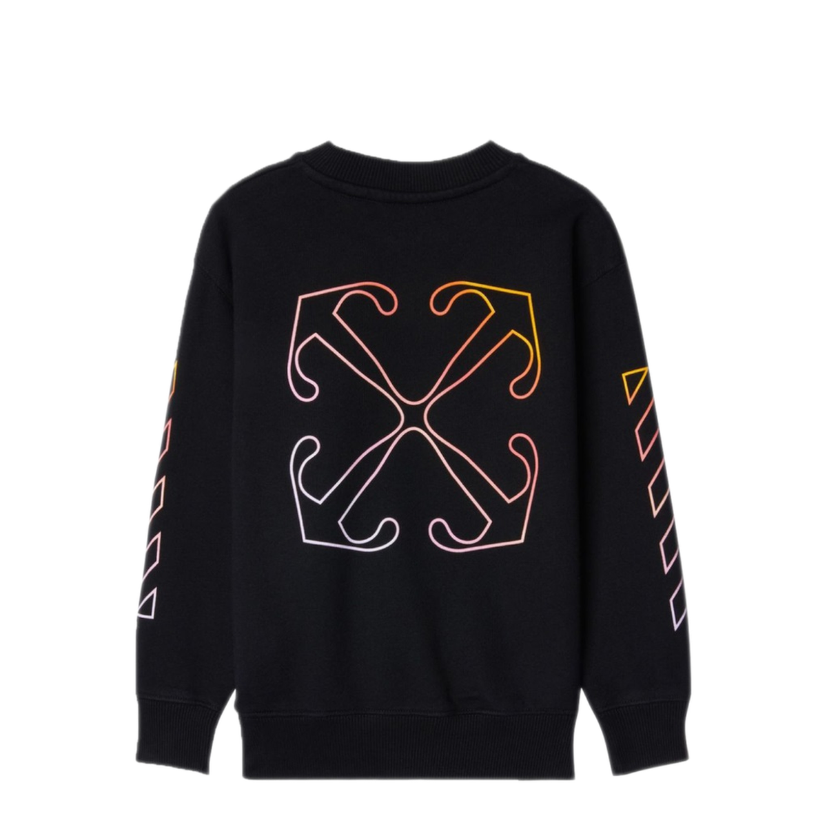 MAYFEYR - Off-White - Arrow Rainbow Crewneck - OGBA001KS24FLE0011084