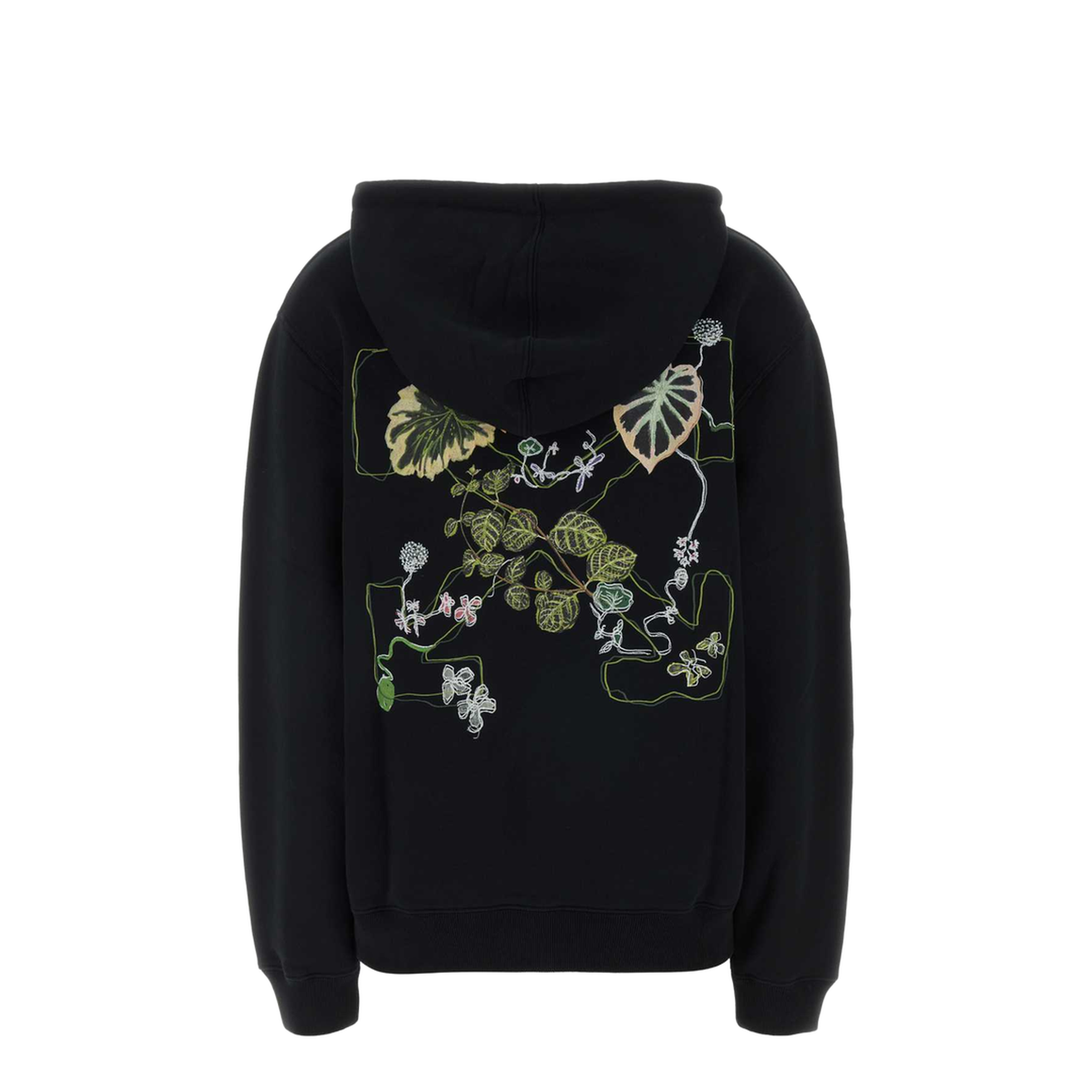 Black Cotton Sweatshirt