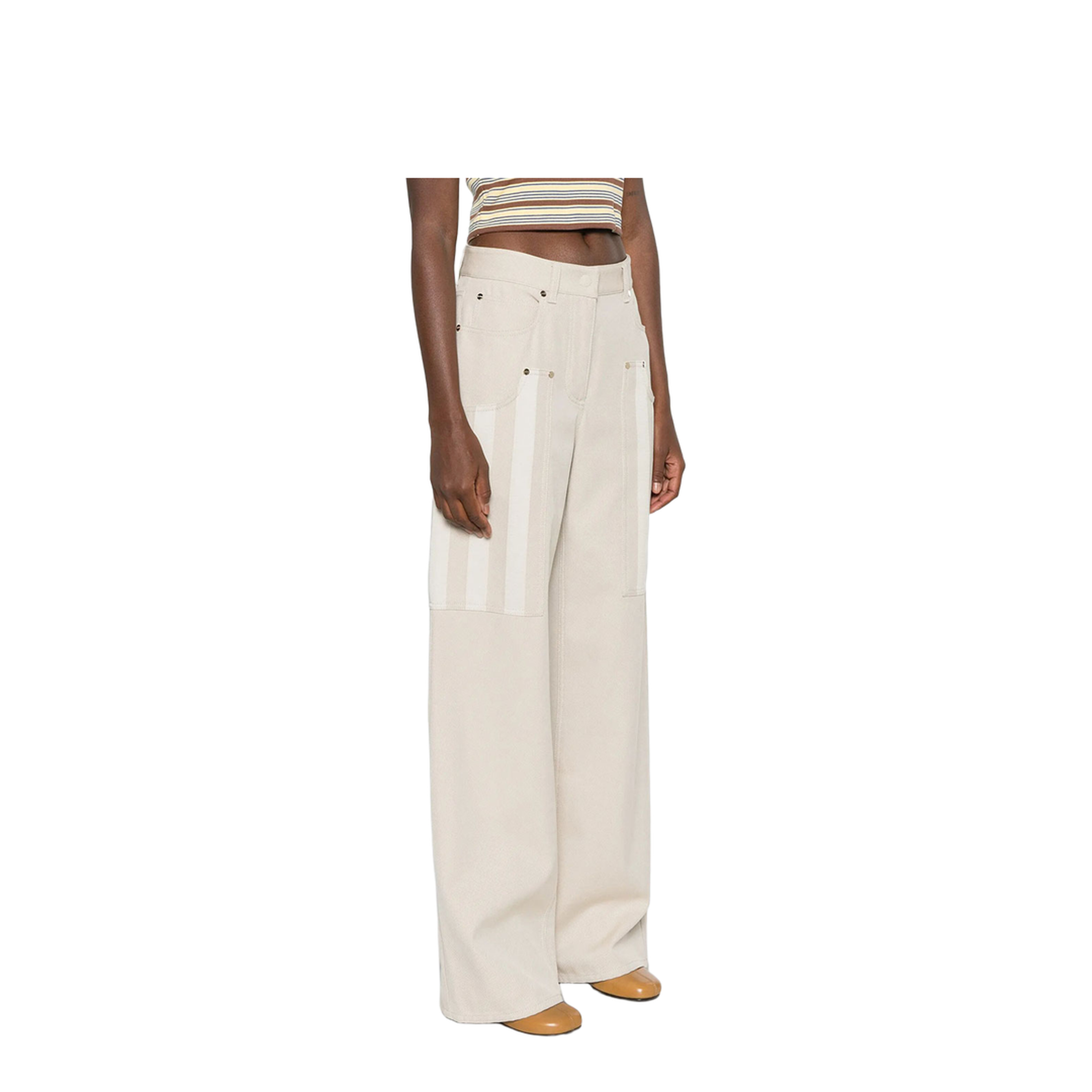 MAYFEYR - Fendi - Pequin Drill Trousers - FLP900AW8I