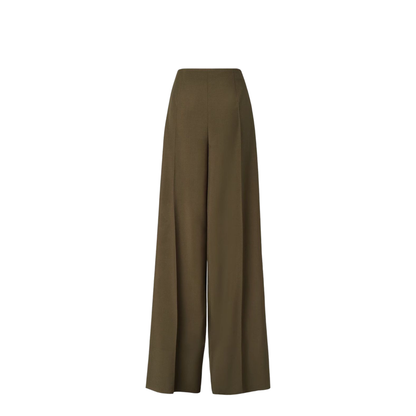 Trousers Wool Green