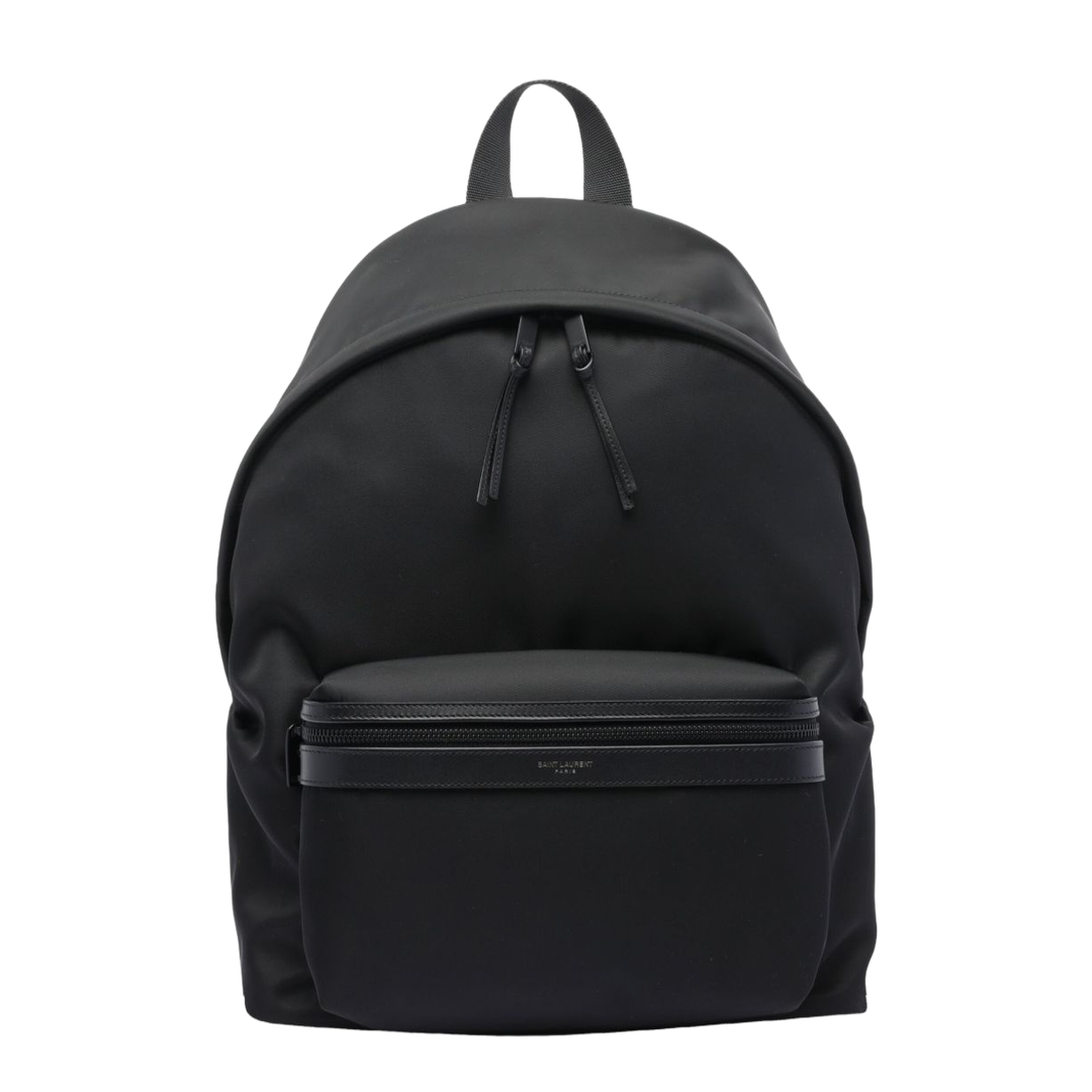 City Leather Backpack - Black