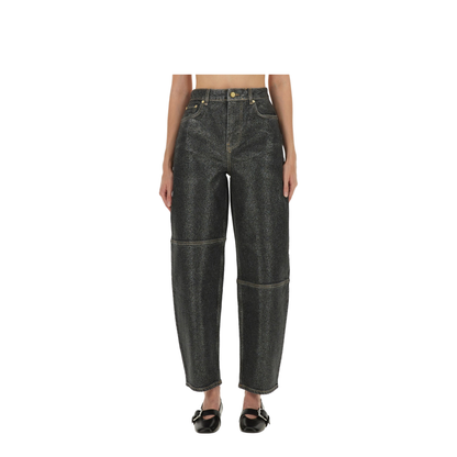 Organic Cotton Denim Jeans - Black