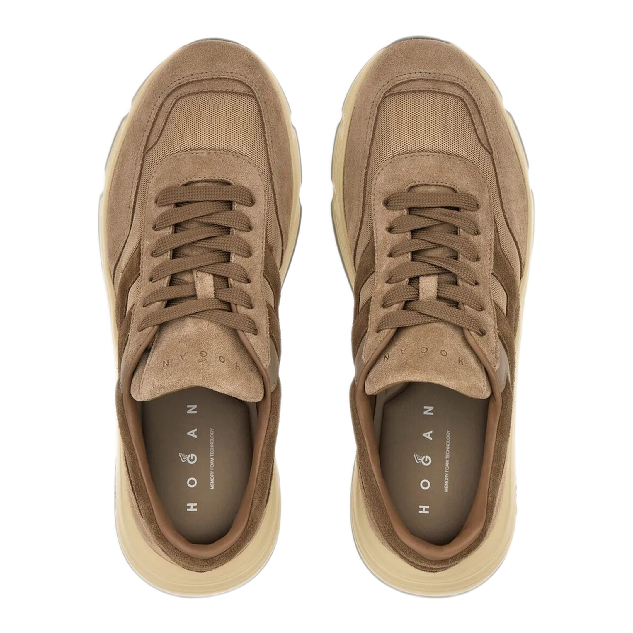 MAYFEYR - Hogan - Hyperlight Suede And Mesh Sneakers - HXM5630FR30V5Q