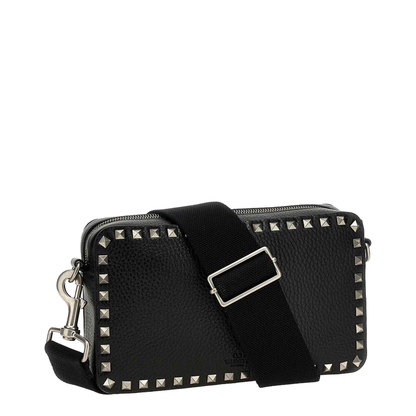 Rockstud Grenade Leather Crossbody Bag
