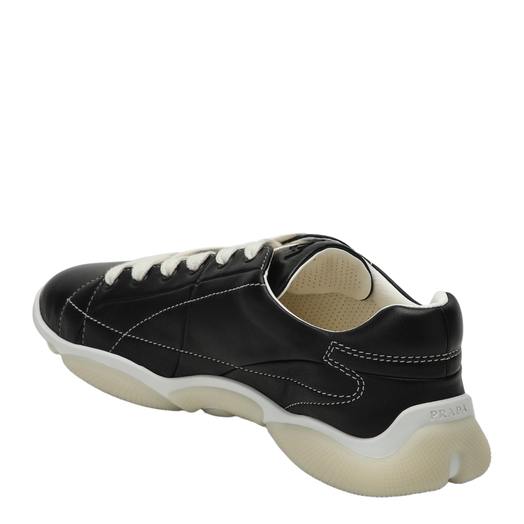 Leather Black Sneakers