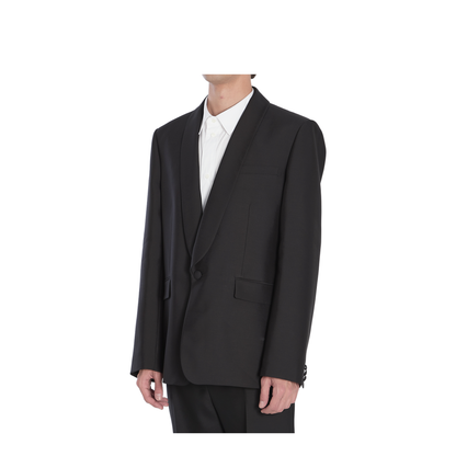 Wool and silk jacket