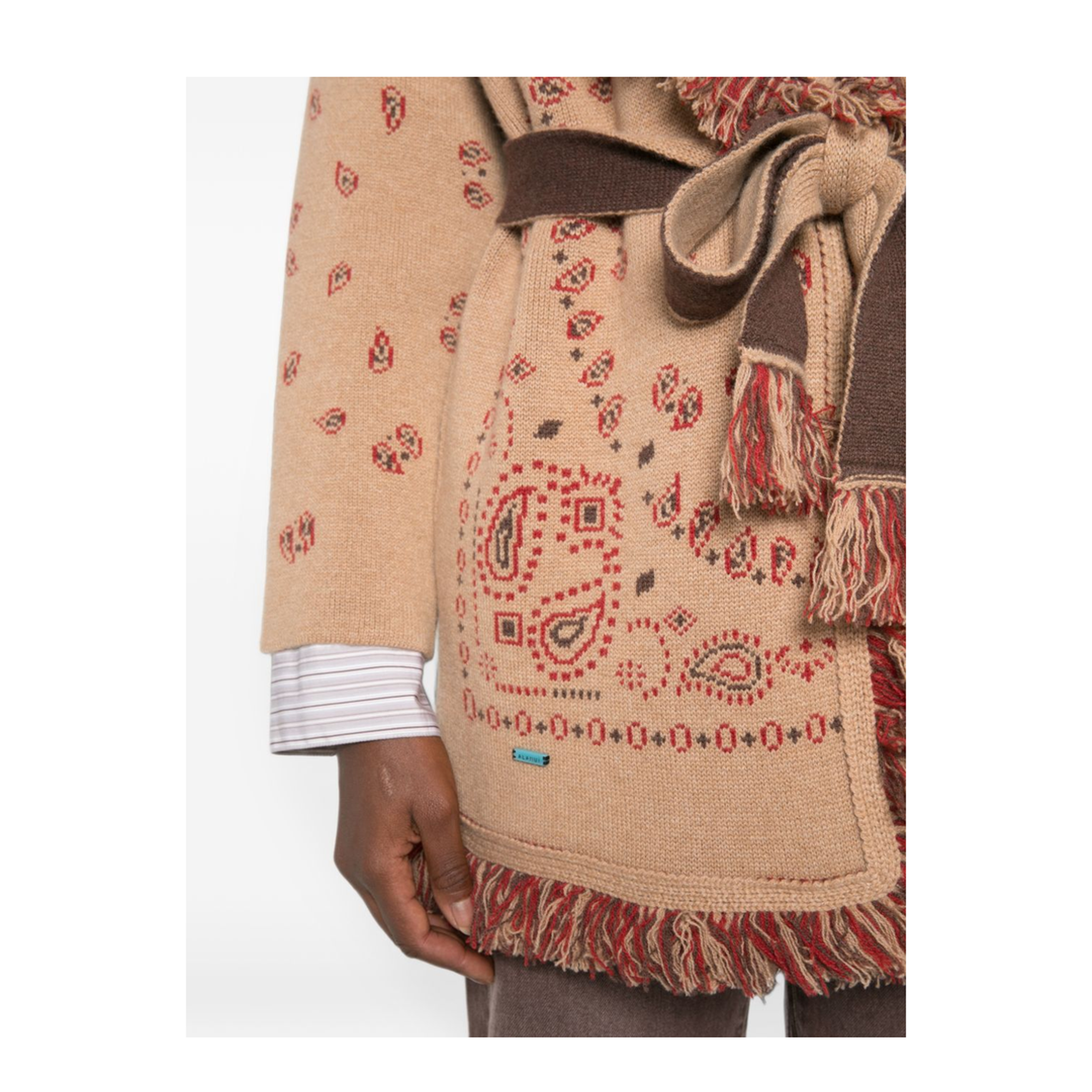 MAYFEYR - Alanui - Sweaters Camel - LWHB064E26KNI0026184