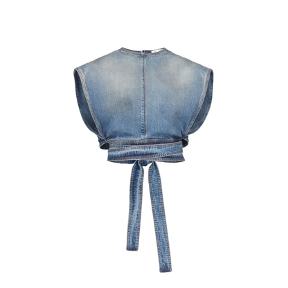 MAYFEYR - Alaia - Top Blue - AA9H1482D026CA56