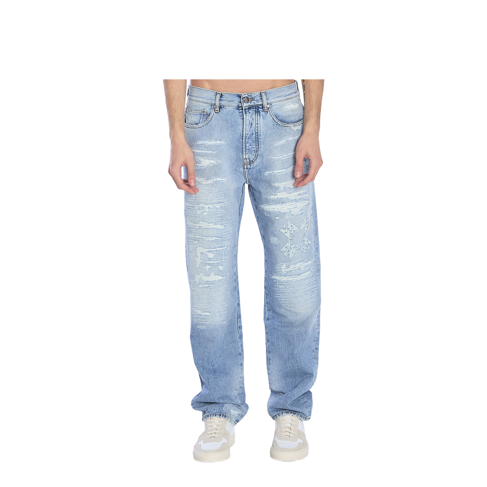 Quad Repaired Jeans