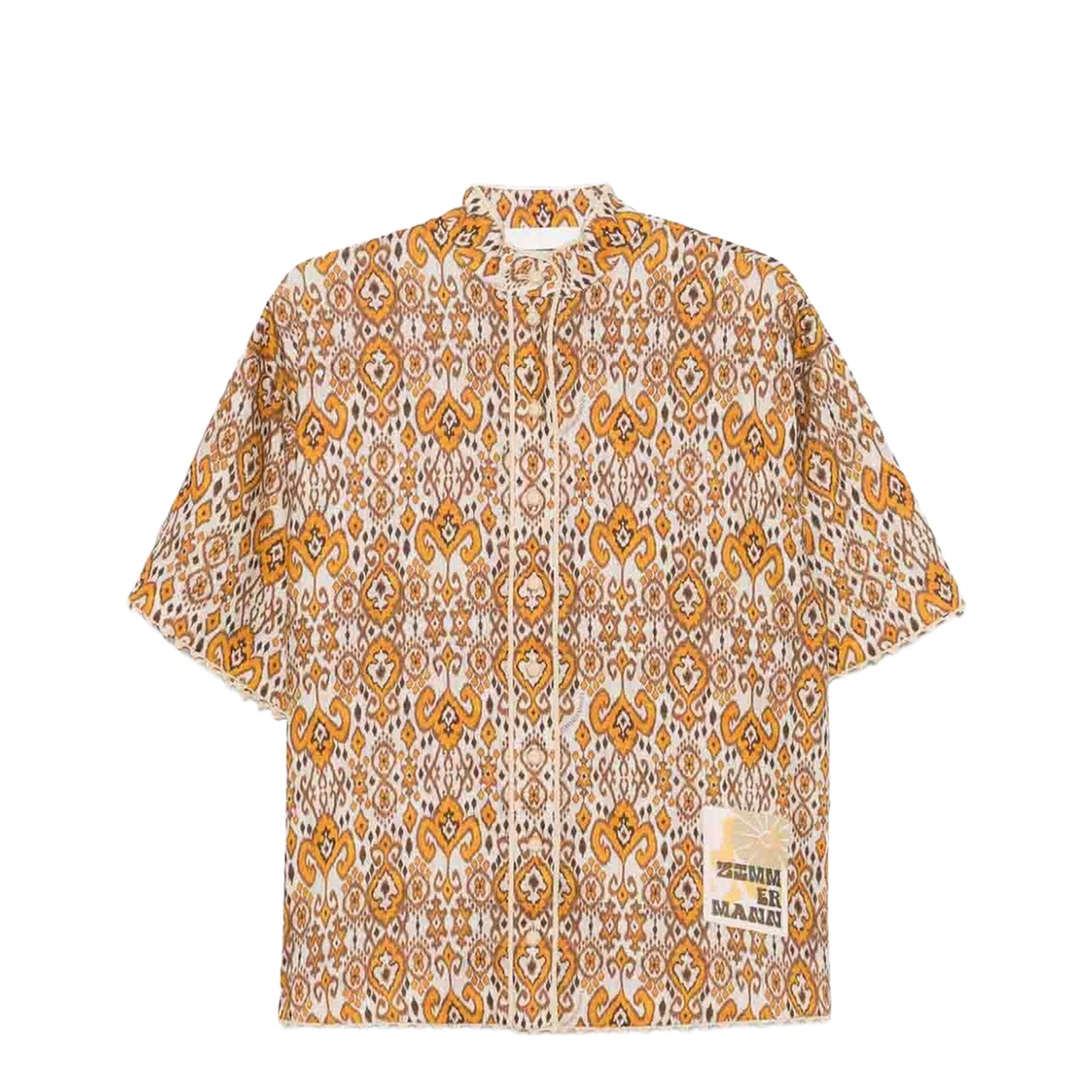 Wylie Relaxed Shirt - Orange
