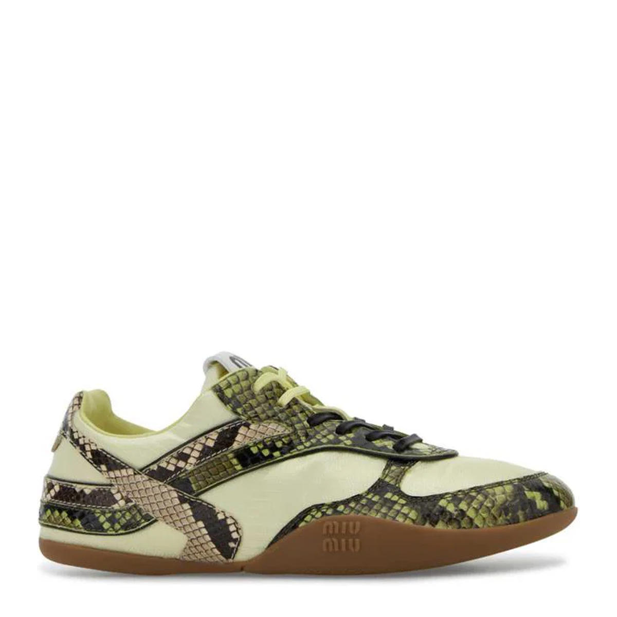 MAYFEYR - Miu Miu - Multicolor Fabric And Leather Sneakers - 5E428EFB0053ZL4F084U