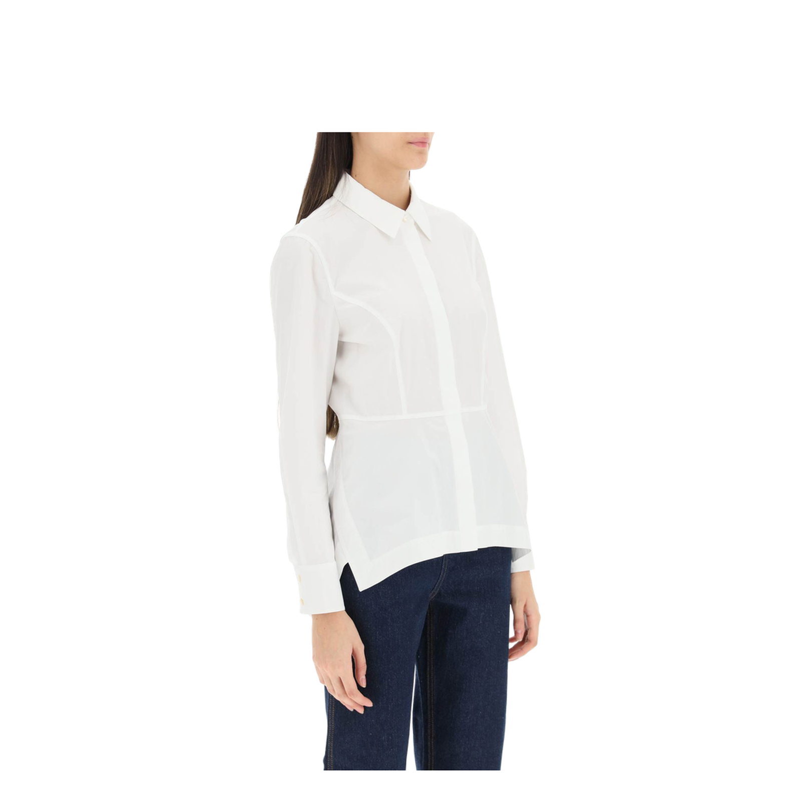 Shirt With Pleats