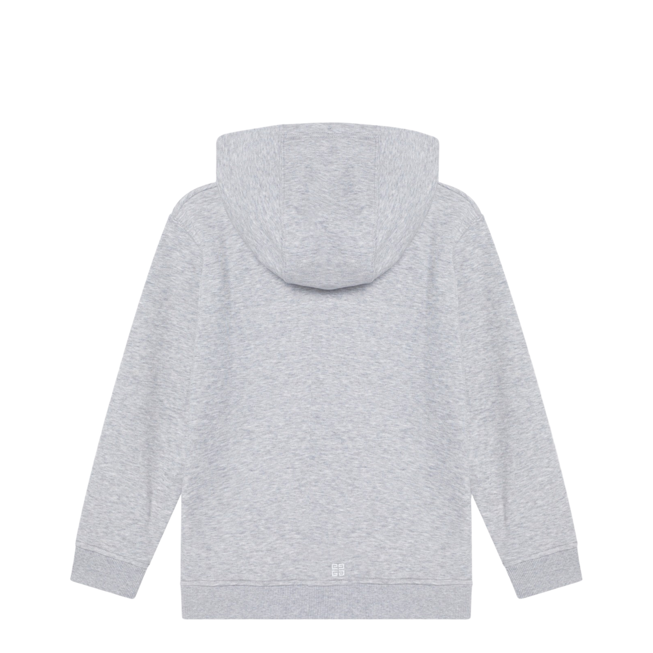 Gray Hoodie with Embroidered Logo