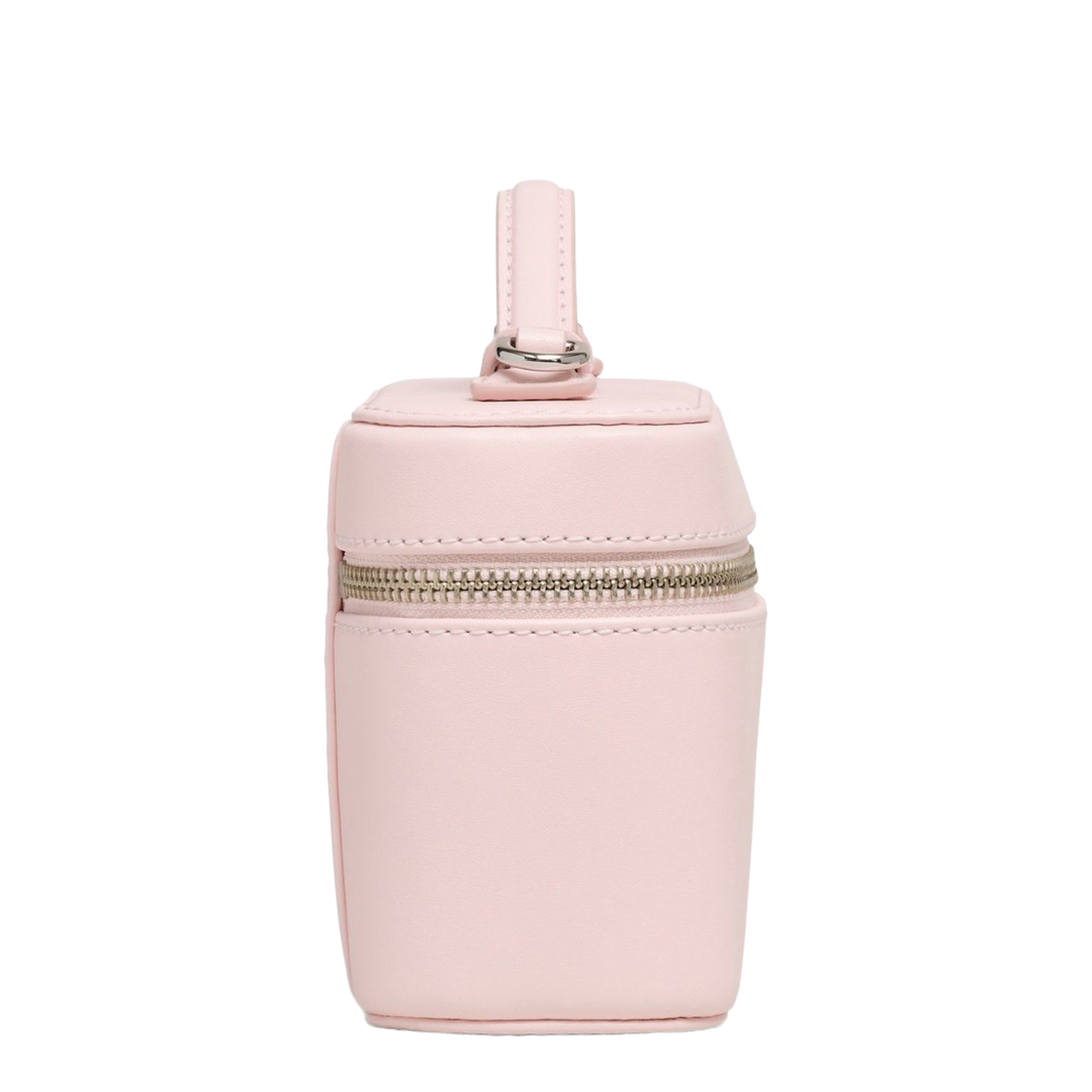 Scene Medium Smooth Leather Vanity Bag - Powder Pink