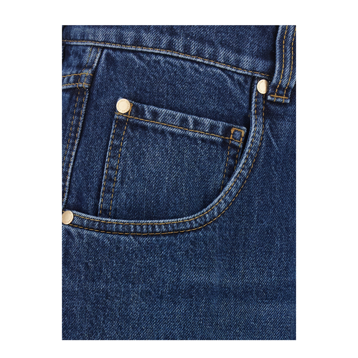 MAYFEYR - Brunello Cucinelli - Blue Shorts With Monile On The Back - MP095P4082C9825
