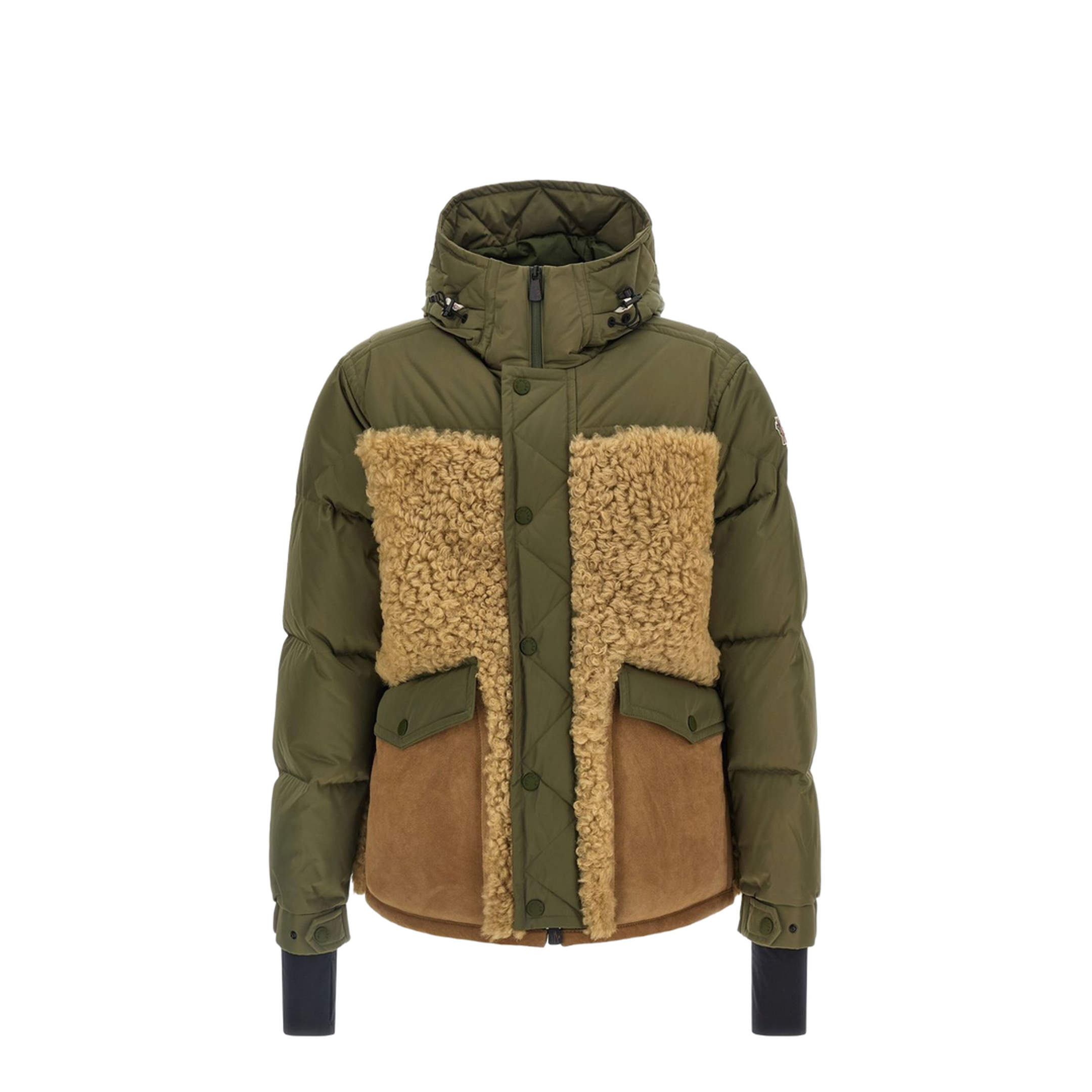 Grifford Down Jacket with Shearling Inserts