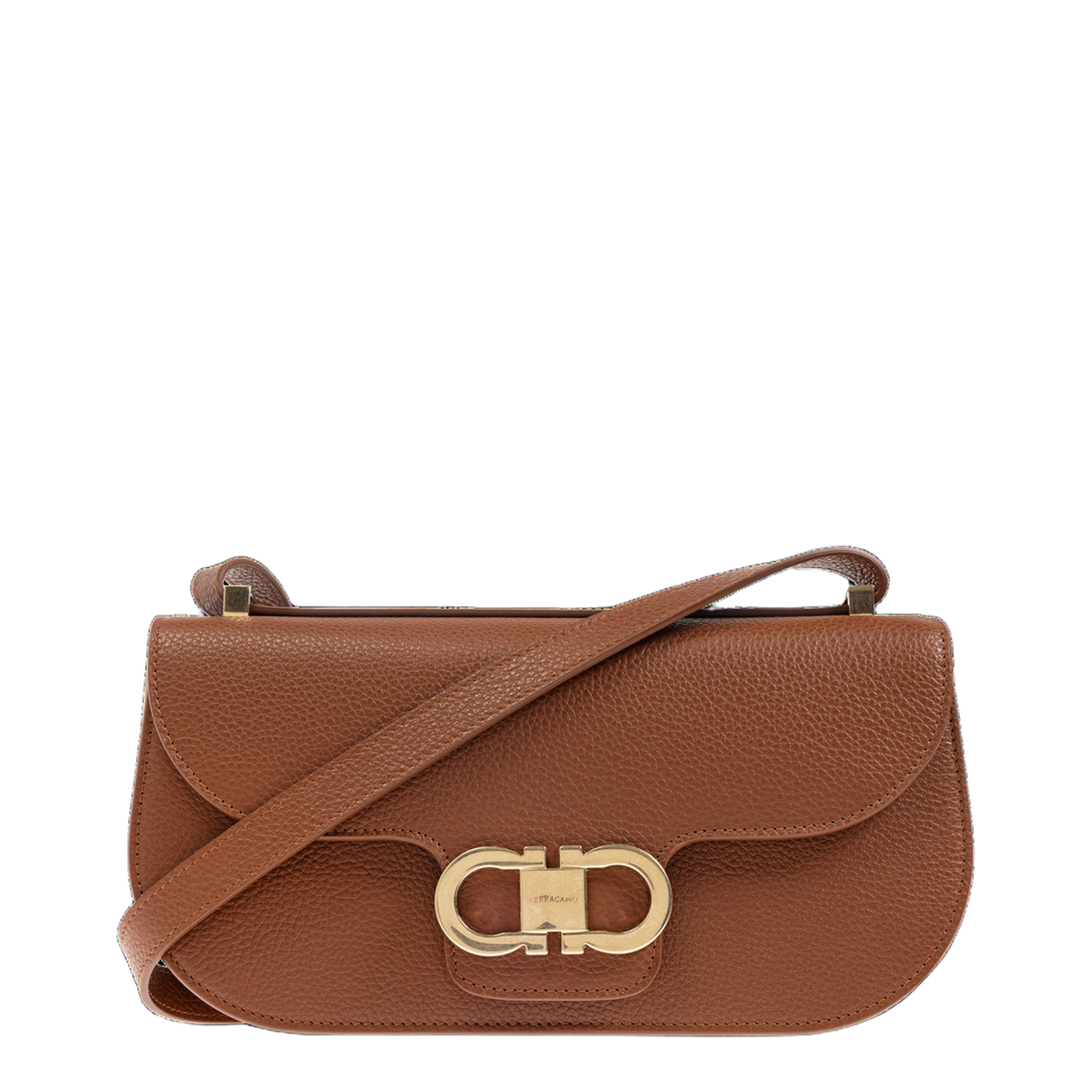 Leather shoulder bag