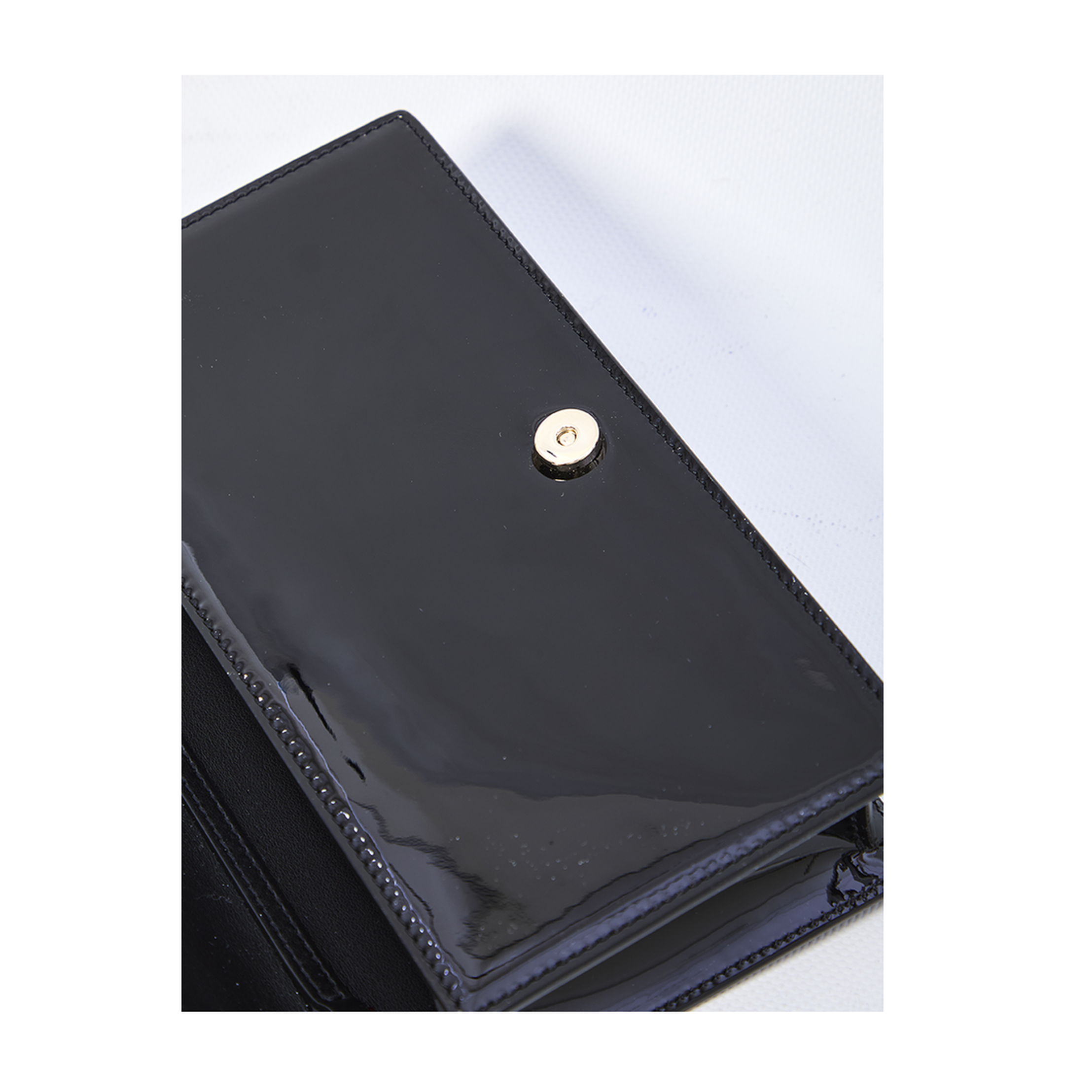 Bettina Clutch Leather Black