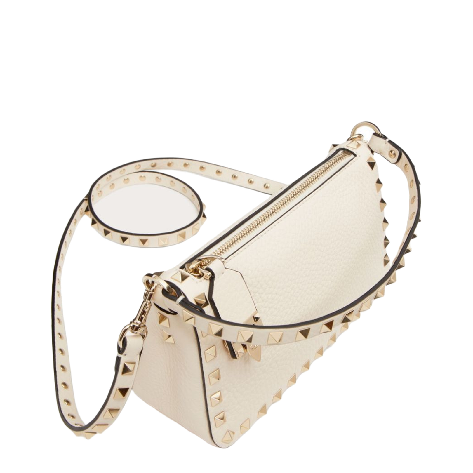 Rockstud Small Leather Shoulder Bag