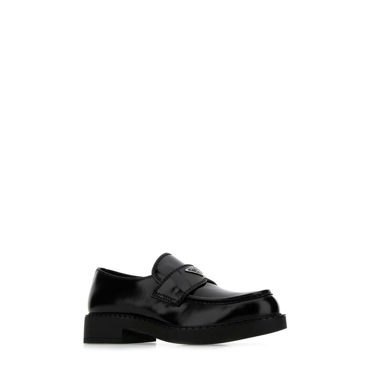 MAYFEYR - Prada - Black Leather Loafers - 2DE127055F0002