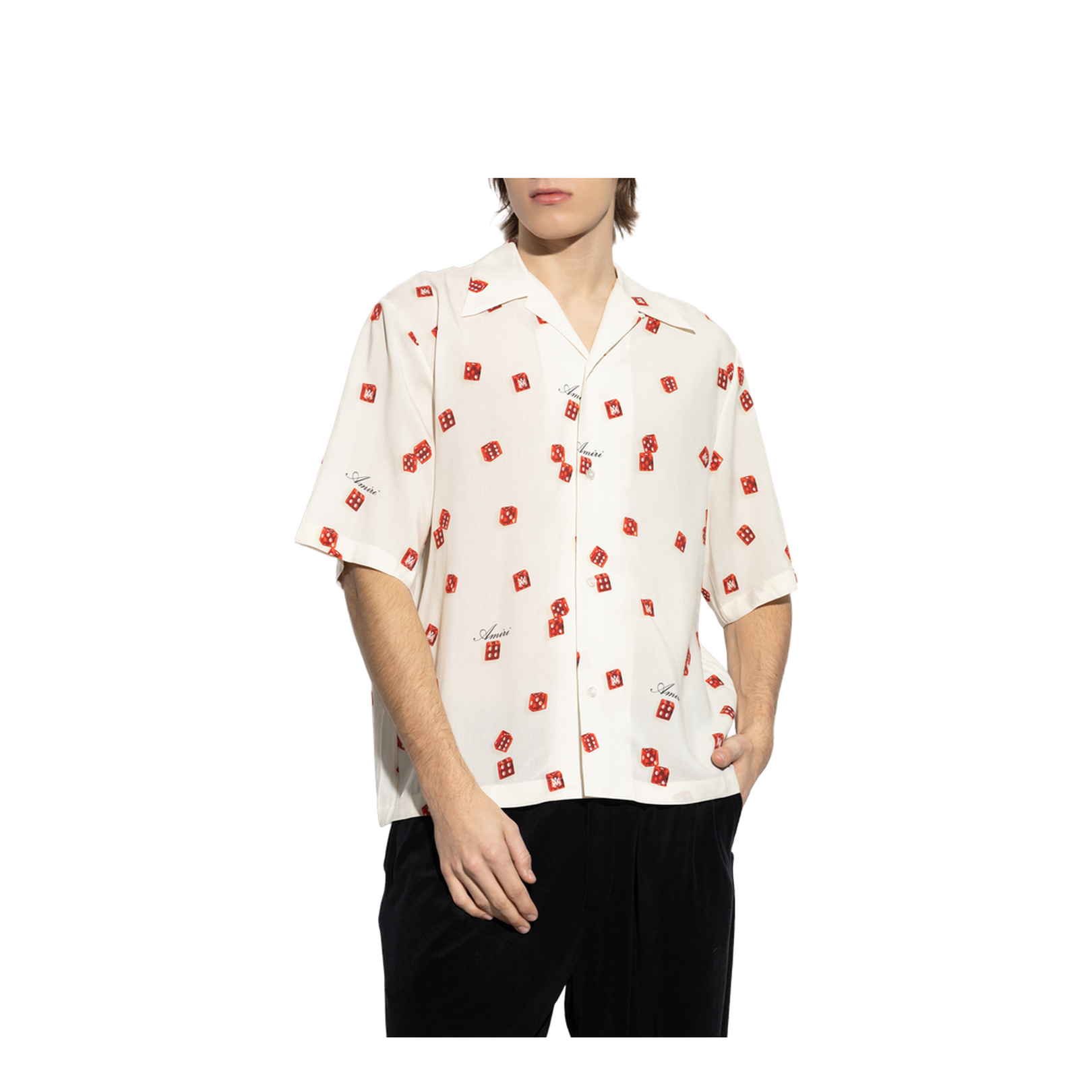 Shirt with decorative print