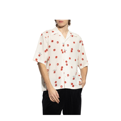 Shirt with decorative print