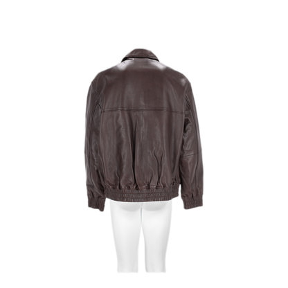 MAYFEYR - Studio Nicholson - Lamb Leather Brown Jacket - PISTONSNM1115BROWN