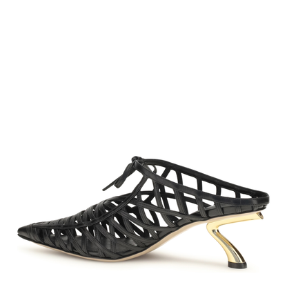 MAYFEYR - Ferragamo - S Sculpted Heel Mules - 792817