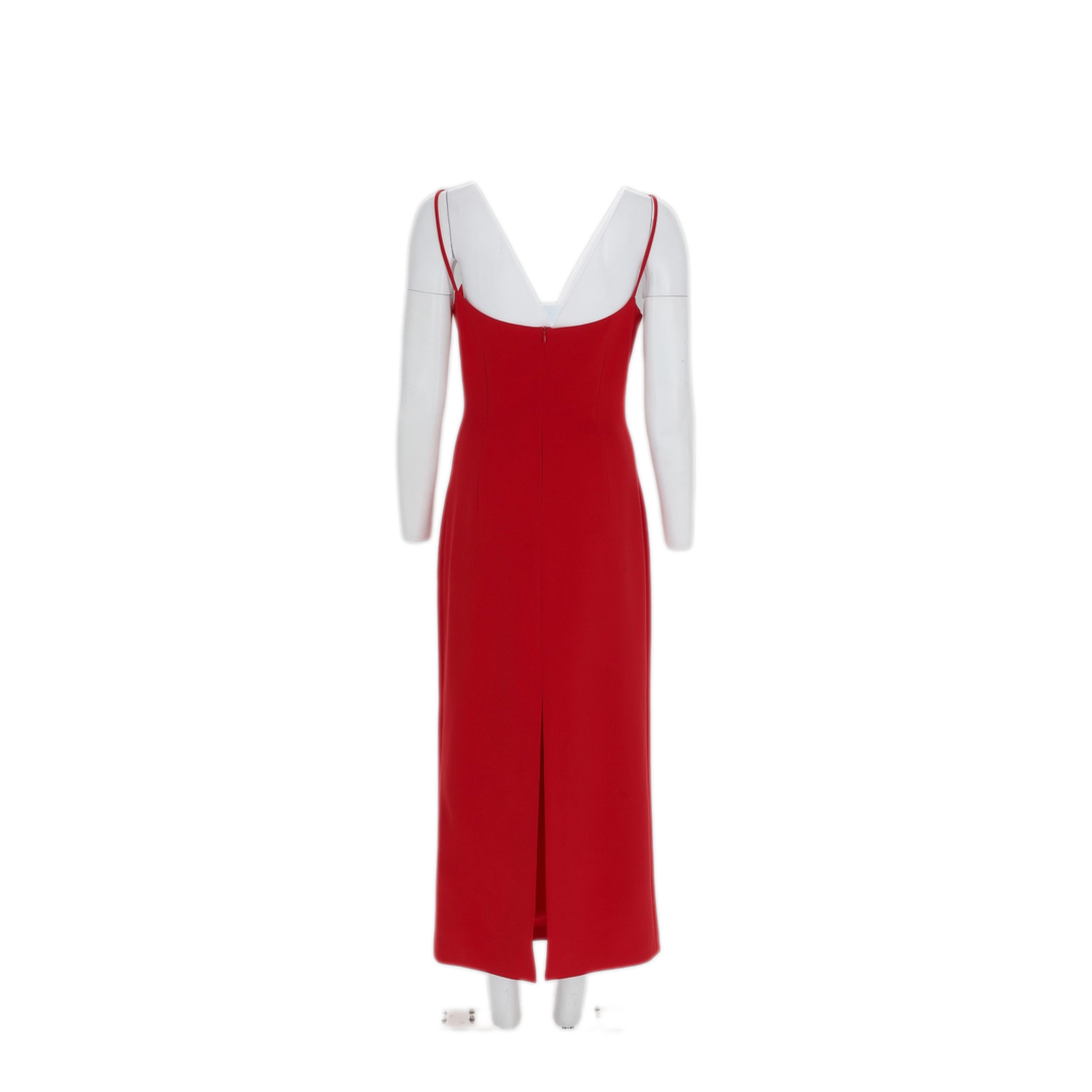 MAYFEYR - Magda Butrym - Midi Dress With Floral Applications - 134726RED