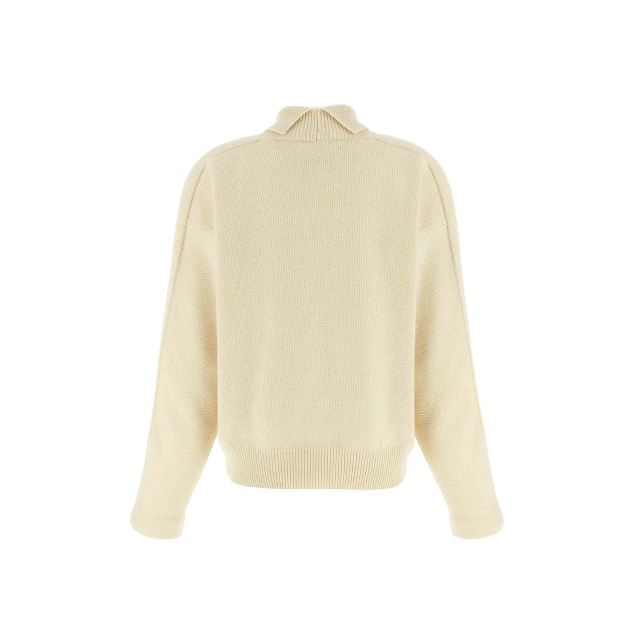 High Neck Sweater Beige