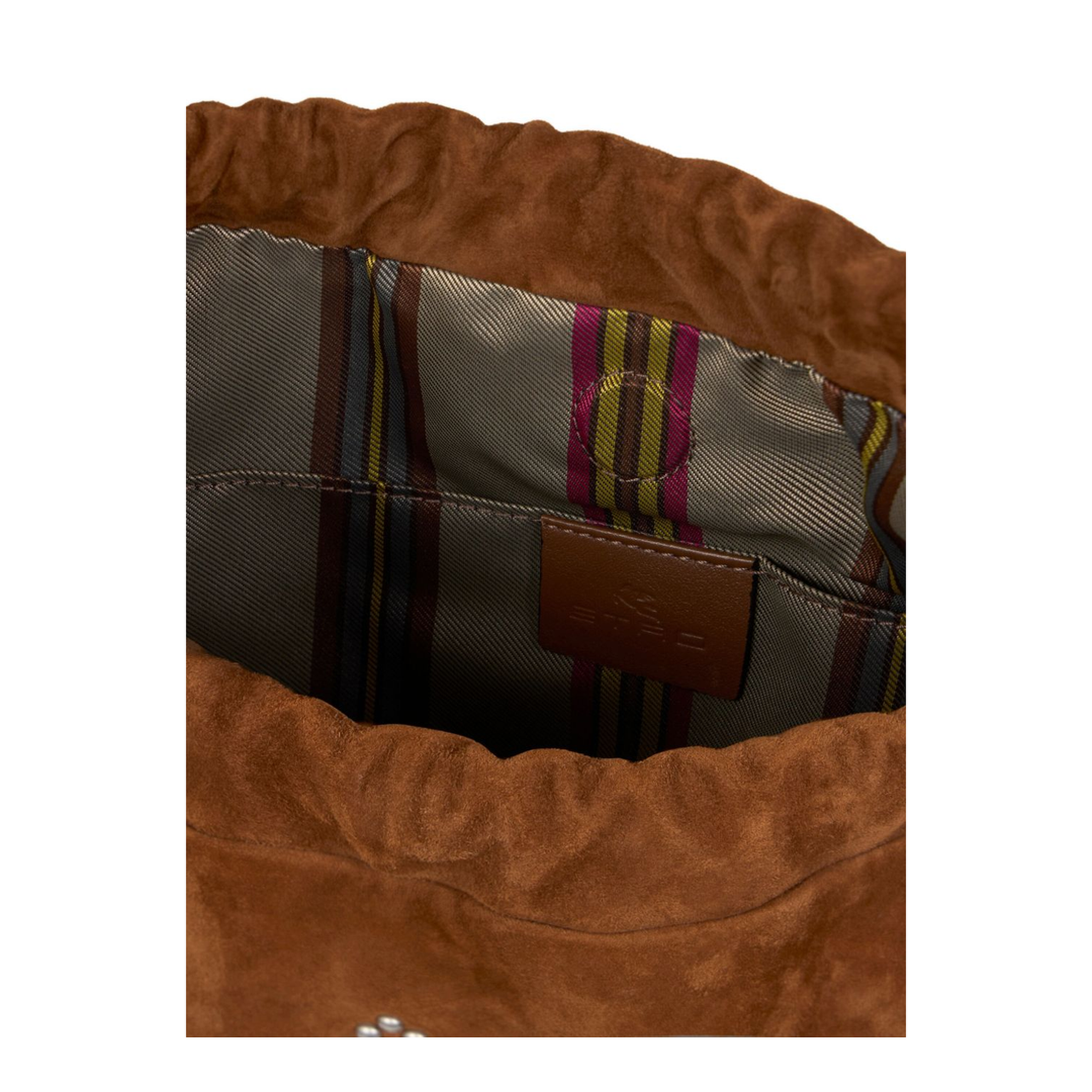 Kalispera Medium Suede Bag - Brown