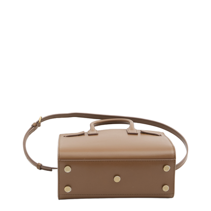 Sac de Jour Nano Leather Tote Bags - Brown