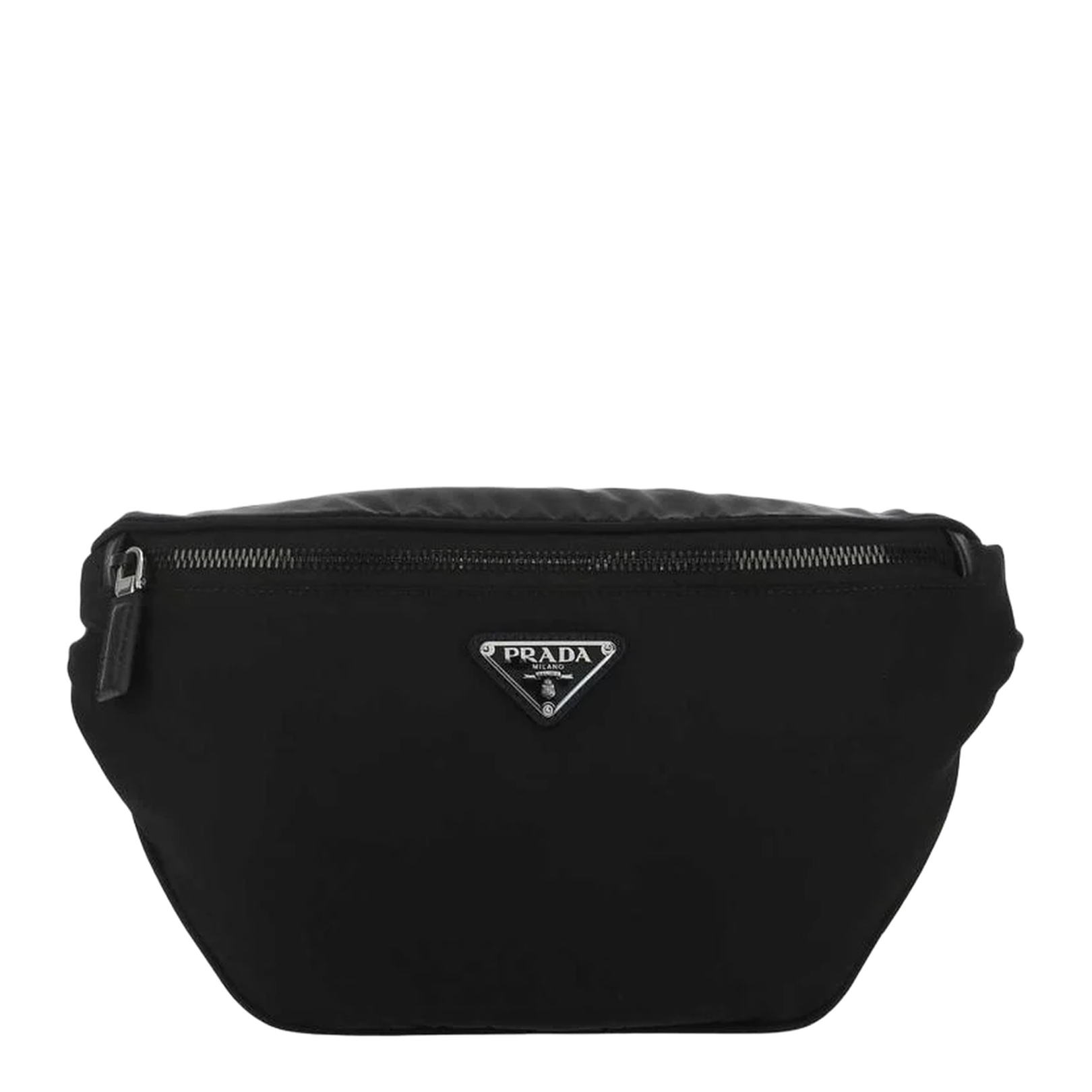 Re-Nylon Enamel-Logo Belt Bag
