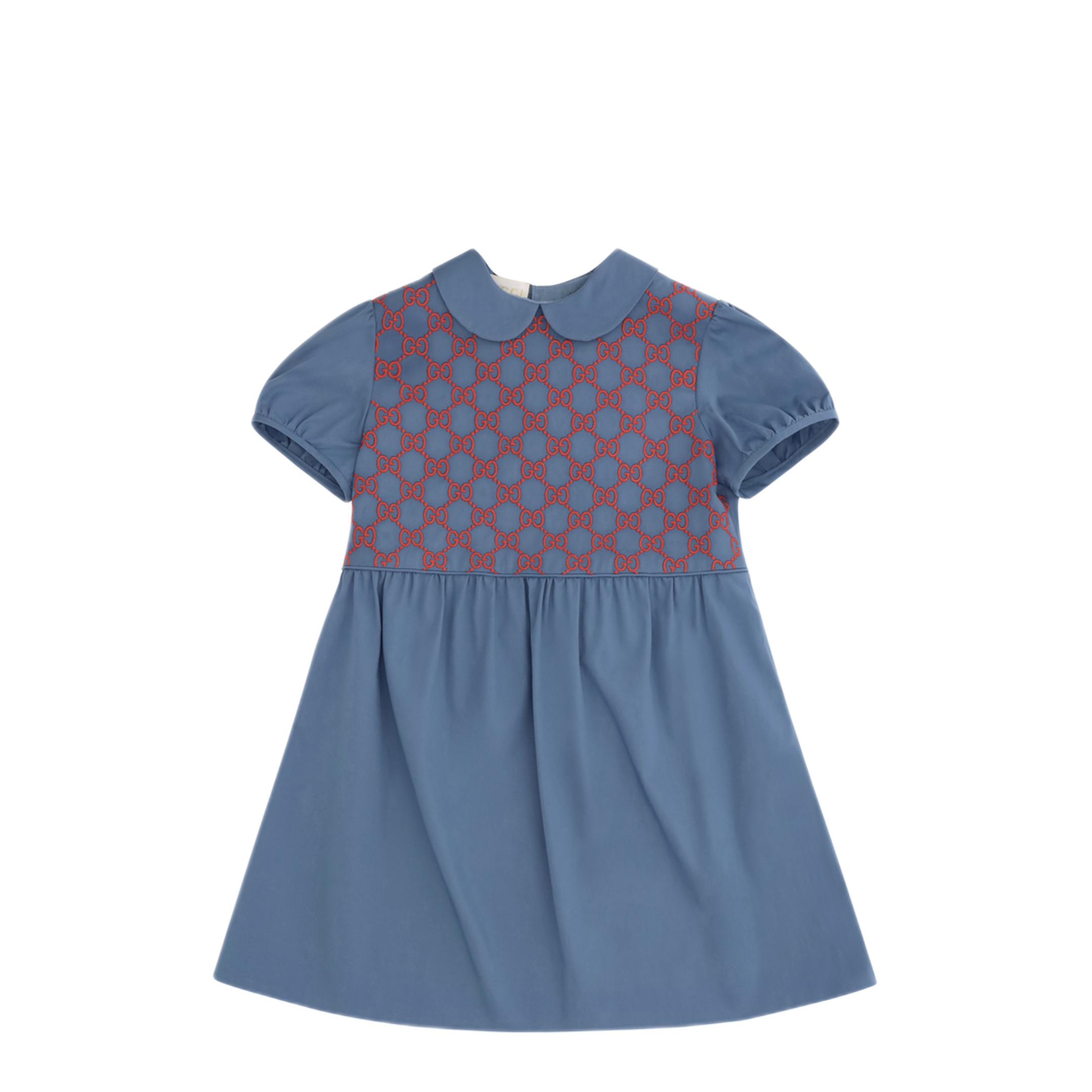 MAYFEYR - Gucci - Stretch Cotton Poplin Dress For Girl - 856521ZB3654131