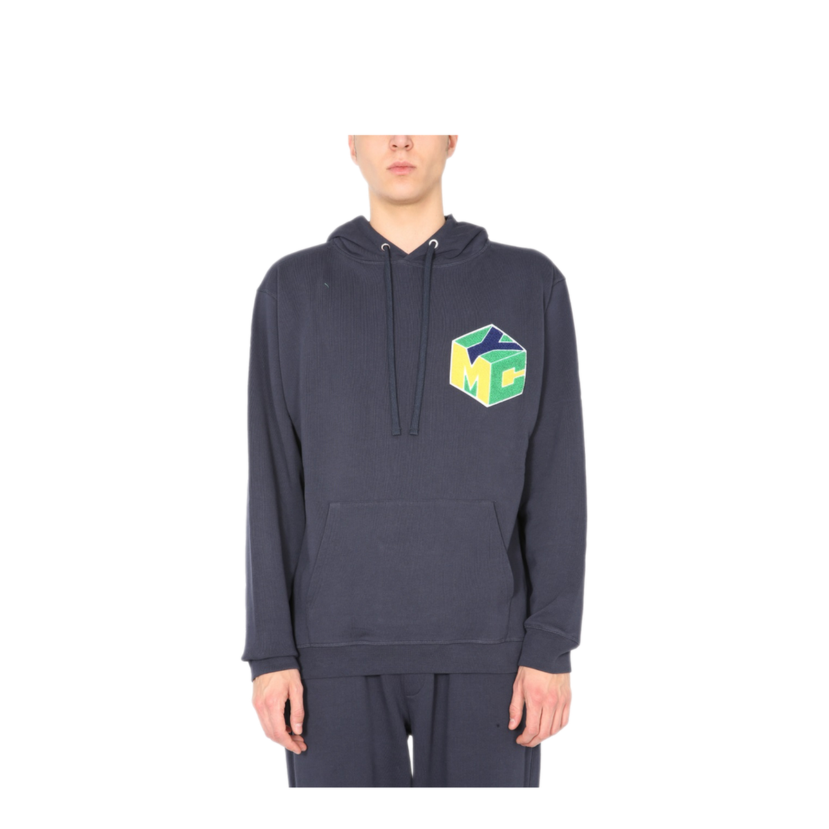 MAYFEYR - YMC - Trugoy Hooded Sweatshirt - P7QAPY075NAVY