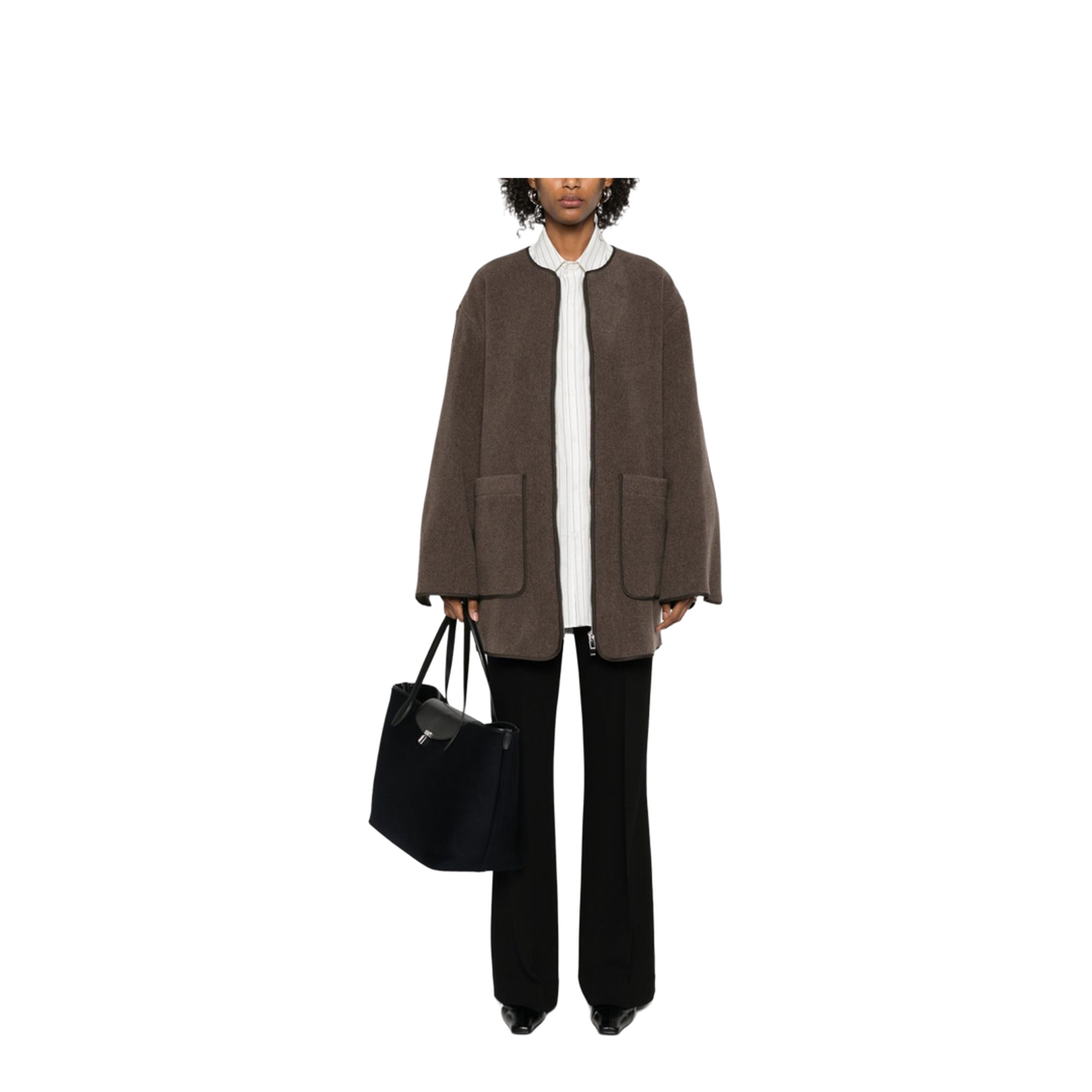 Brown Felt Jacket