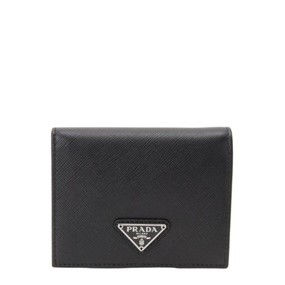 MAYFEYR - Prada - Black Leather Wallet - 1MV204QHHF0632