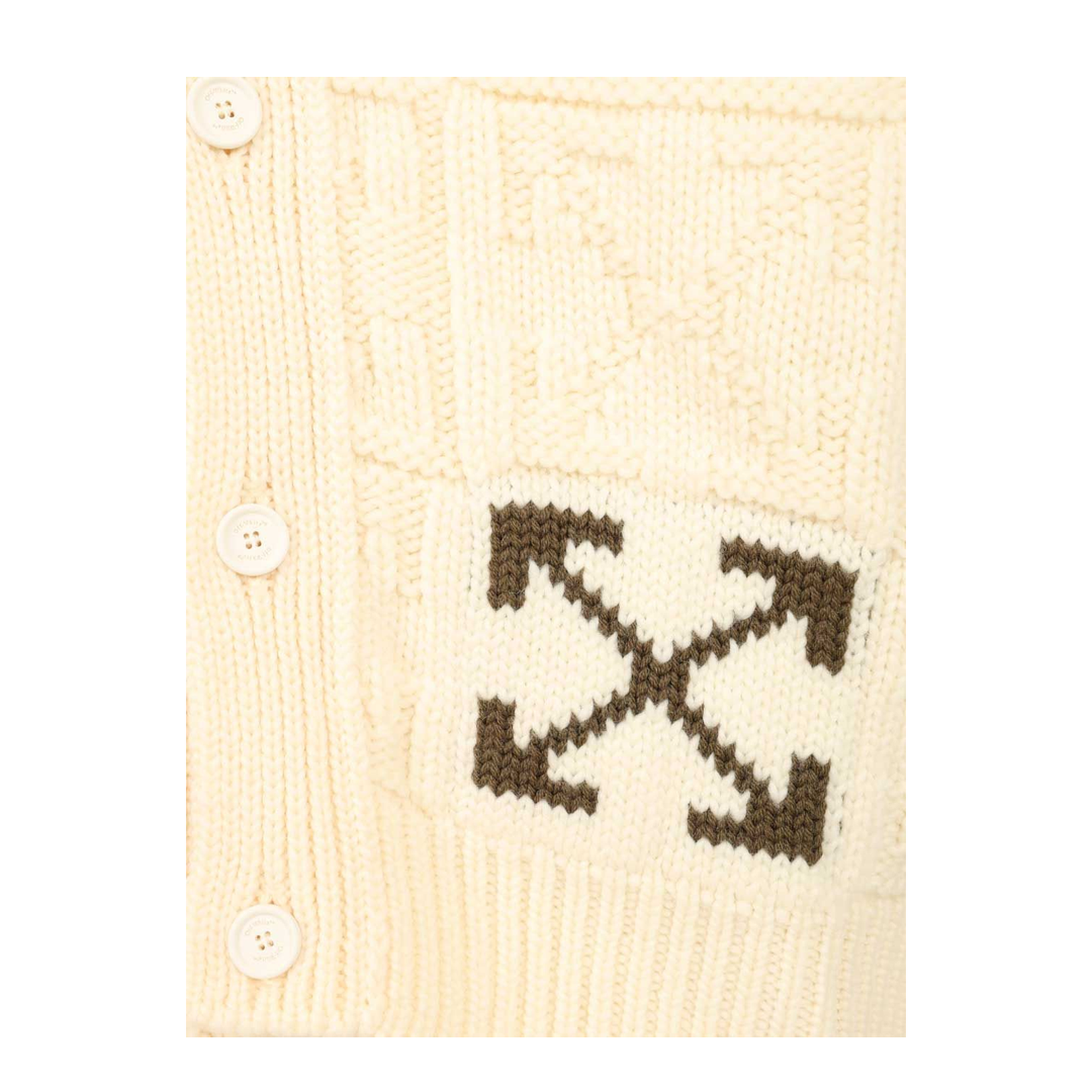 Arrow 3D Wool Cardigan