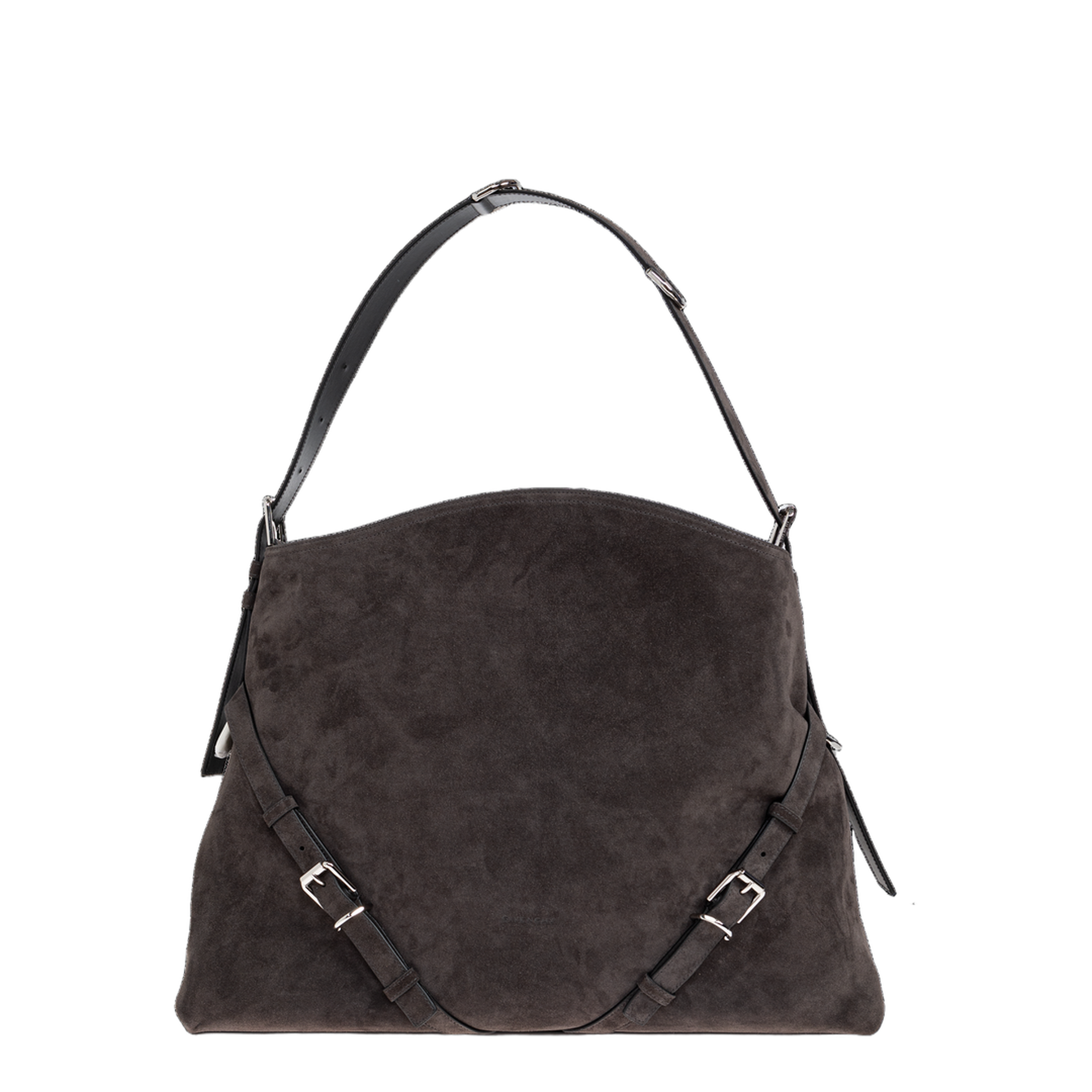 Large Suede Shoulder Bag