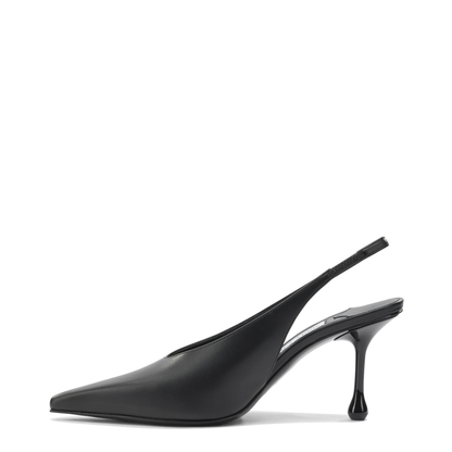 MAYFEYR - Jimmy Choo - "Isa 80" Slingback - ISA80CLFBLACK