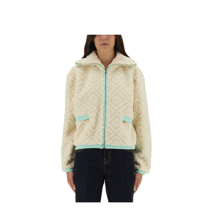 Monogrammed Fleece Jacket