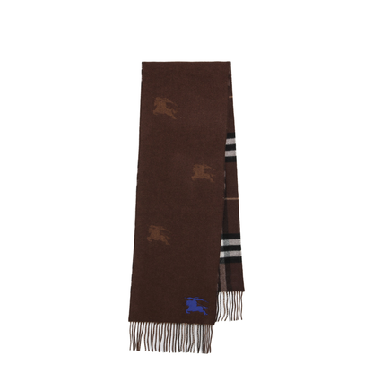 Reversible Check Cashmere Scarf