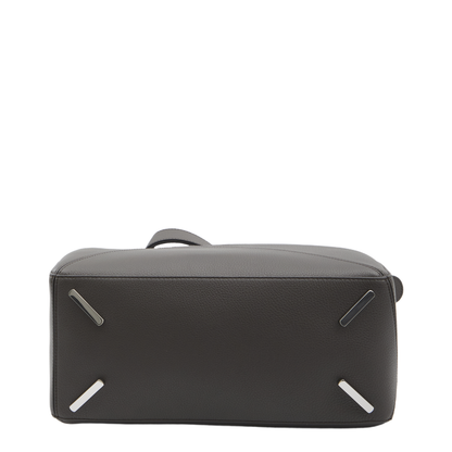 Large Puzzle Bag in Supple Grained Calfskin Brown